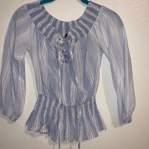 Off the shoulder shirt